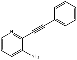 3-Amino-2-(Phenylethynyl)pyridine Structure