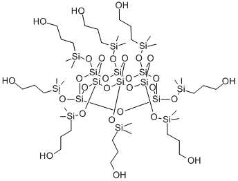 PSS-OCTA((3-HYDROXYPROPYL)DIMETHYLSILOX& Struktur