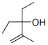 3-Ethyl-2-methyl-1-penten-3-ol,28832-46-4,结构式
