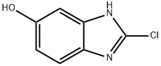 1H-Benzimidazol-5-ol,2-chloro-(9CI) Structure