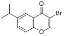 3-BROMO-6-ISOPROPYLCHROMONE,288399-51-9,结构式