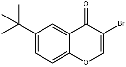 3-BROMO-6-TERT-BUTYLCHROMONE,288399-52-0,结构式