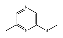 2-Methylthio-6-methylpyrazine Structure