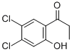 4'',5''-DICHLORO-2''-HYDROXYPROPIOPHENONE Structure