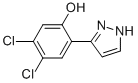 3-(4,5-DICHLORO-2-HYDROXYPHENYL)PYRAZOLE|