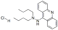 2-acridin-9-yl-1,1-dibutyl-hydrazine hydrochloride Structure