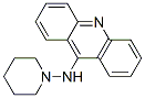 N-(1-piperidyl)acridin-9-amine Structure