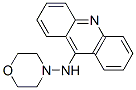 N-morpholin-4-ylacridin-9-amine Structure