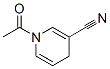 Nicotinonitrile, 1-acetyl-1,4-dihydro- (8CI) Struktur