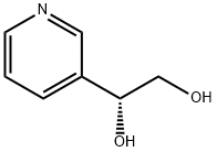 1,2-Ethanediol,1-(3-pyridinyl)-,(1R)-(9CI) Struktur