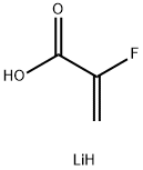 2-Propenoic acid, 2-fluoro-, lithiuM salt Structure