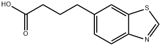 6-Benzothiazolebutanoicacid(9CI) Structure