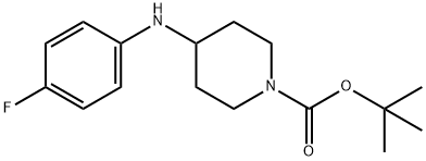 1-Boc-4-(4-fluoro-phenylamino)-piperidine Struktur