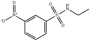 N-乙基-3-硝基苯磺酰胺 结构式
