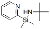 Silanamine, N-(1,1-dimethylethyl)-1,1-dimethyl-1-(2-pyridinyl)- (9CI) Struktur