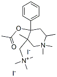 28866-60-6 (4-acetyloxy-1,1,3,6-tetramethyl-4-phenyl-5,6-dihydro-2H-pyridin-3-yl)methyl-trimethyl-azanium diiodide