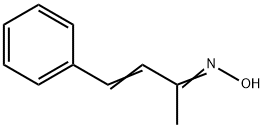 メチルスチリルケトンオキシム 化学構造式