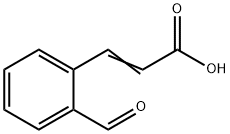 2-ホルミルけい皮酸 化学構造式