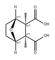 斑蝥酸 结构式