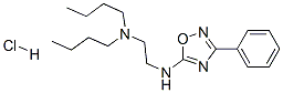 N,N-dibutyl-N'-(3-phenyl-1,2,4-oxadiazol-5-yl)ethylenediamine hydrochloride Structure