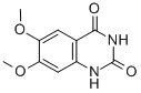 6,7-Dimethoxy-2,4-Quinazolinedione Struktur
