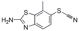 Thiocyanic acid, 2-amino-7-methyl-6-benzothiazolyl ester (9CI),288841-34-9,结构式