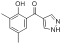 4-(3,5-DIMETHYL-2-HYDROXYBENZOYL)PYRAZOLE Struktur