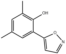 2-(ISOXAZOL-5-YL)-4,6-DIMETHYLPHENOL Structure