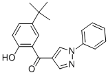 (5-TERT-BUTYL-2-HYDROXYPHENYL)(1-PHENYL-1H-PYRAZOL-4-YL)METHANONE 结构式