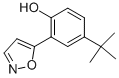 5-(5-tert-Butyl-2-hydroxyphenyl)isoxazole 结构式