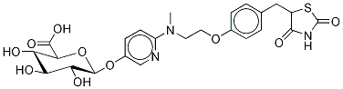 5-Hydroxy Rosiglitazone b-D-Glucuronide Structure