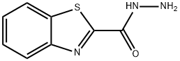 1,3-苯并噻唑-2-卡巴肼,28891-34-1,结构式