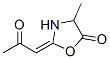 28897-82-7 5-Oxazolidinone,2-acetonylidene-4-methyl-,(+)-(8CI)