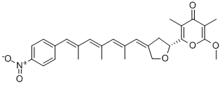 新金丝菌素, 28900-27-8, 结构式