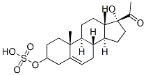 17-hydroxypregnenolone sulfate Structure