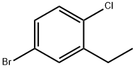 4-溴-1-氯-2-乙基苯, 289039-22-1, 结构式