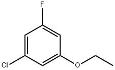 3-CHLORO-5-FLUOROPHENETOLE Structure