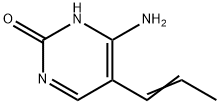 2(1H)-Pyrimidinone, 4-amino-5-(1-propenyl)- (9CI)|