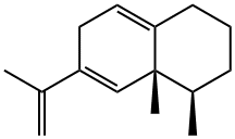 (1R,8aR)-1,2,3,4,6,8a-Hexahydro-1,8a-dimethyl-7-(1-methyleneethyl)naphthalene Structure