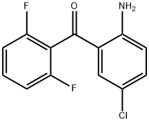 28910-83-0 (2-アミノ-5-クロロフェニル)(2,6-ジフルオロフェニル)メタノン