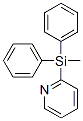 피리딘,2-(메틸디페닐실릴)-(8CI,9CI)