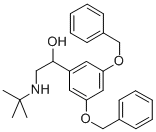 1-[3,5-二(苄氧基)苯基]-2-(叔丁基氨基)乙醇, 28924-25-6, 结构式