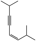 (Z)-2,7-Dimethyl-3-octen-5-yne Structure