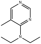 4-(N,N-DIETHYLAMINO)-5-METHYLPYRIMIDINE,28942-78-1,结构式