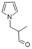 1H-Pyrrole-1-propanal,alpha-methyl-(9CI) Structure