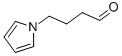 1H-Pyrrole-1-butanal(9CI) 结构式