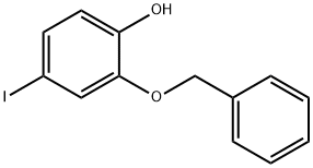 4-Iodo-2-(phenylMethoxy)phenol Struktur