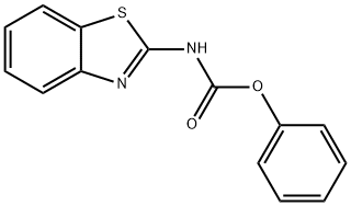 PHENYL 1,3-BENZOTHIAZOL-2-YLCARBAMATE Struktur