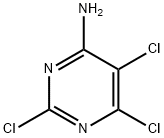 4-氨基-2,5,6-三氯嘧啶,28969-60-0,结构式