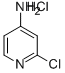 2-氯-4-氨基吡啶盐酸盐,2897-42-9,结构式